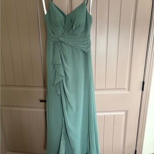 Azazie Emerald Dress - Color Eucalyptus